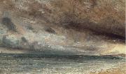 John Constable Stormy Sea oil on canvas